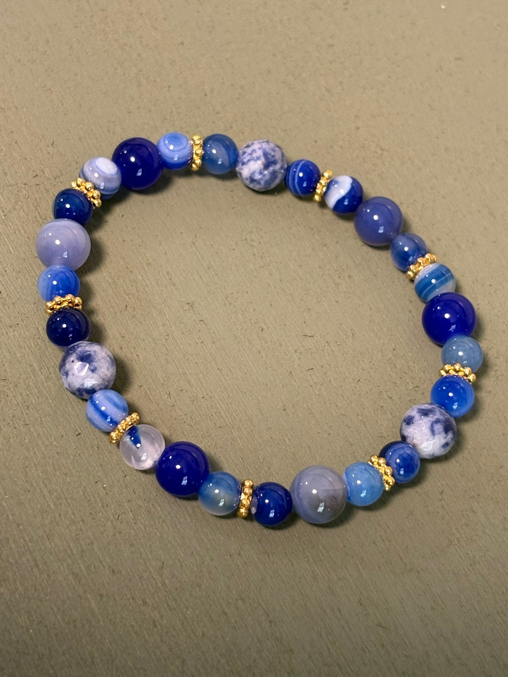 Blue Stone Harmony Bracelet