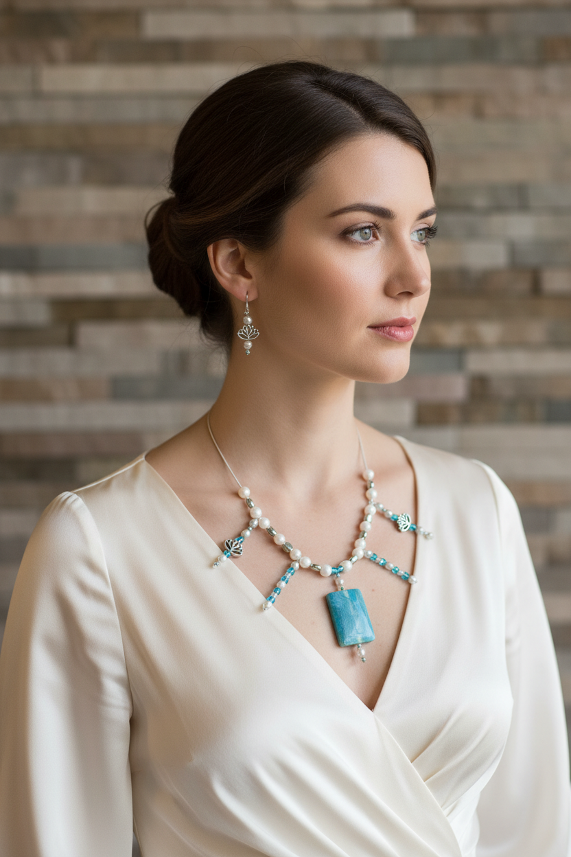 Ocean Harmony Necklace Set