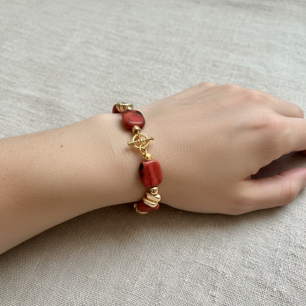 Elemental Harmony Bracelet worn on model's wrist